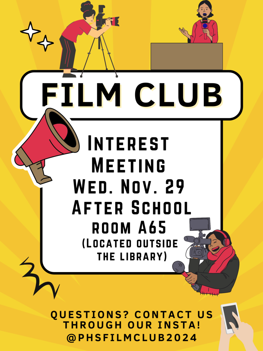 PHS Film Club Meeting 11/29/23