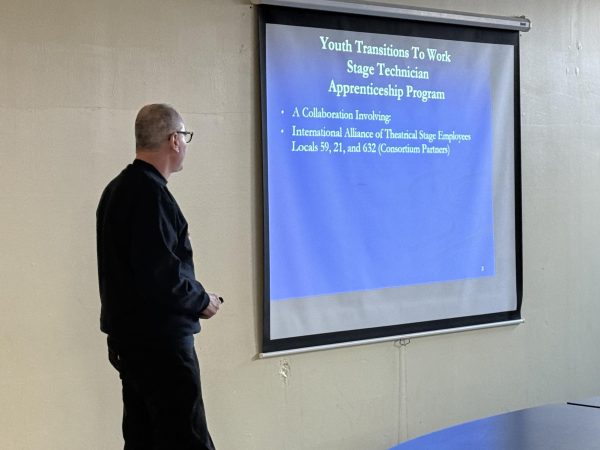 IATSE’s Greg Hancox Visits Passaic High School #9 to Introduce Students to Apprenticeship Opportunities