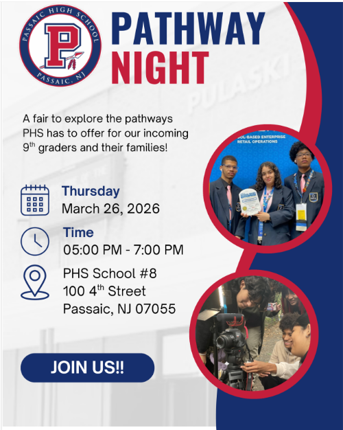 PHS Hosts Pathway Night for Incoming 9th Grade Families
